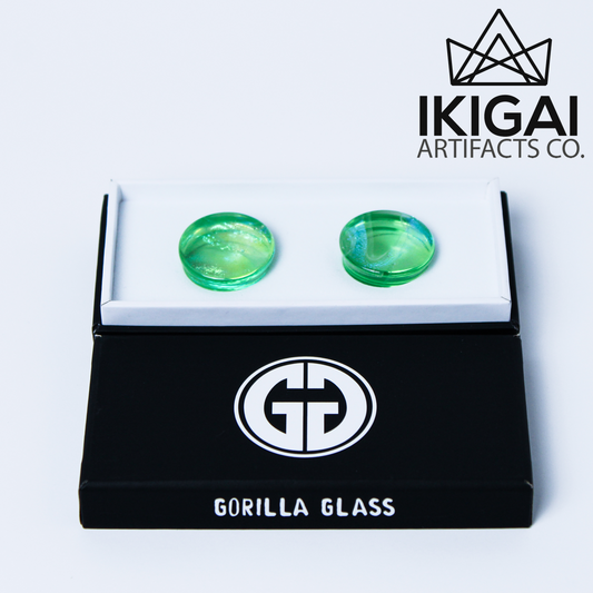 3/4" (19mm) - Gorilla Glass Upcycle Plugs - #636