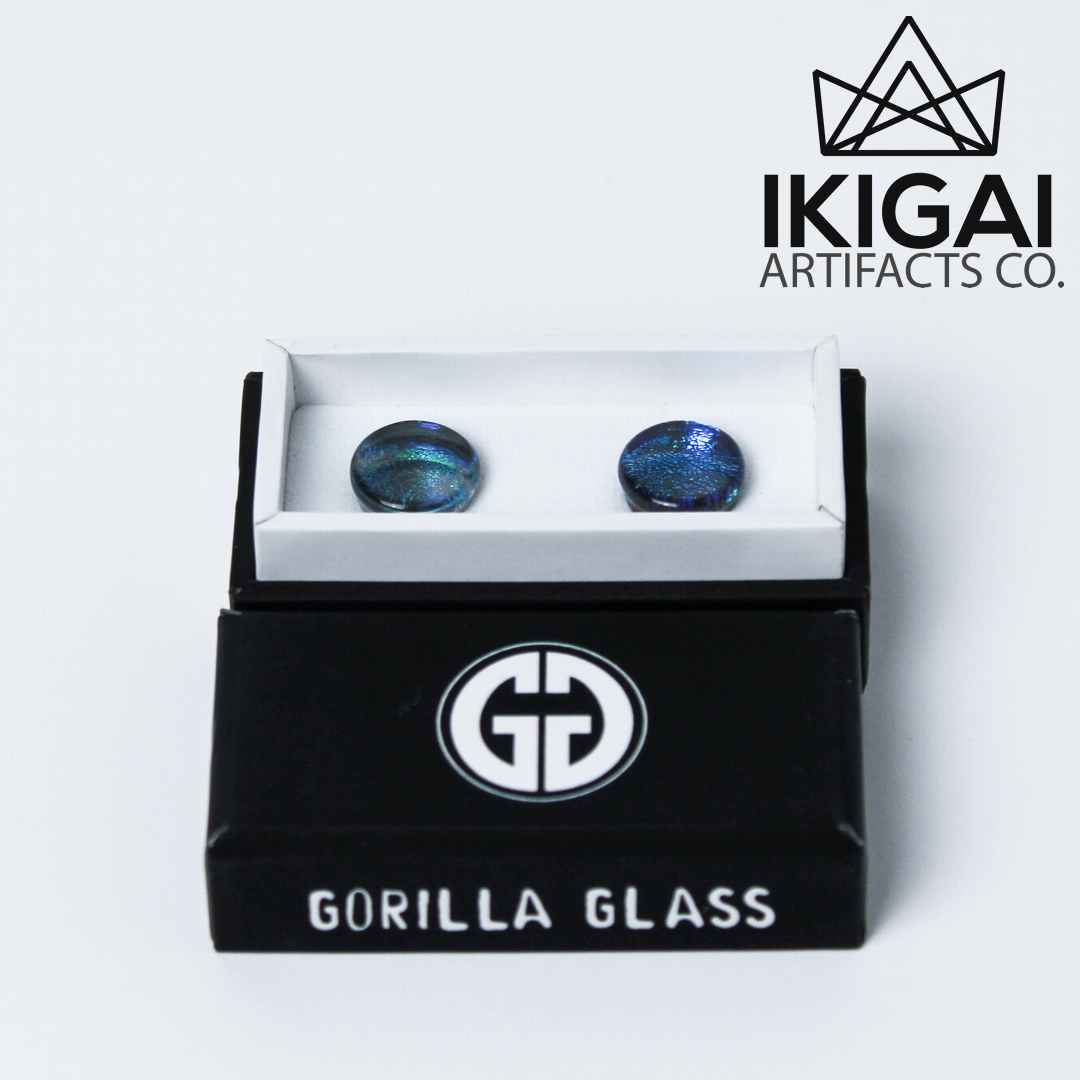 0G (8mm) - Gorilla Glass - Upcycle Plugs - No. 598