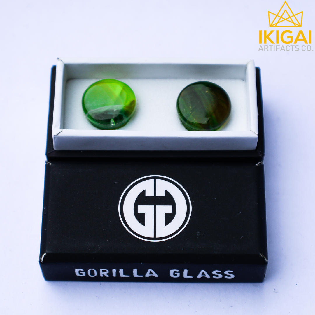 10mm - Gorilla Glass Upcycle Plugs - #523