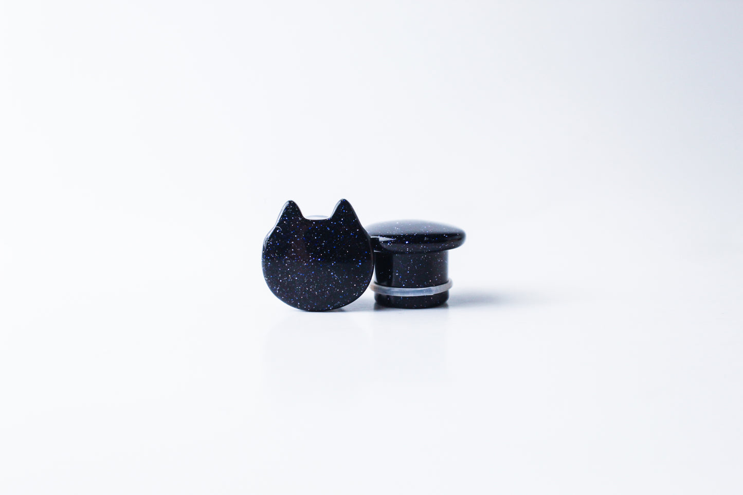 9/16" (14mm) - Single Flare Kitties - Blue Sandstone