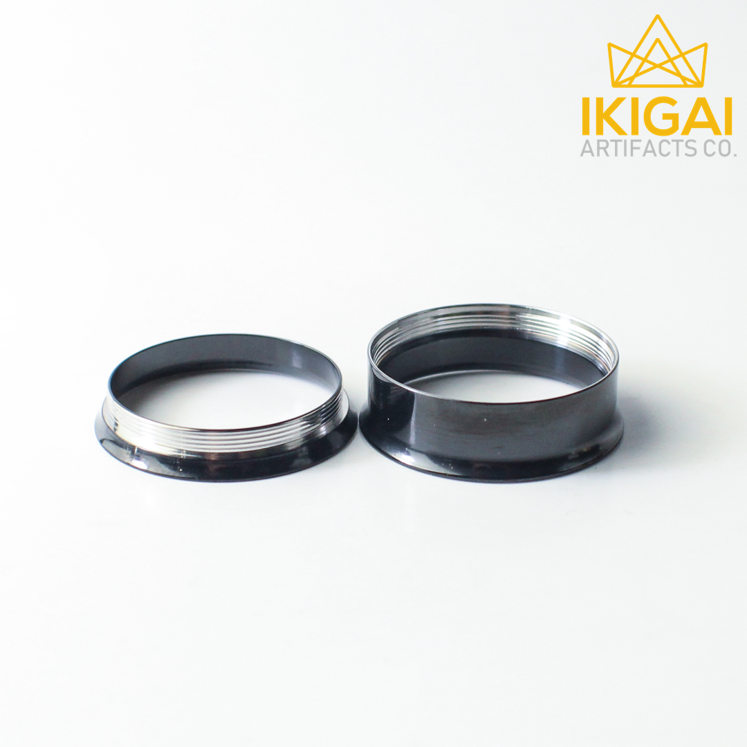 316L Surgical Steel Internally Threaded Tunnels