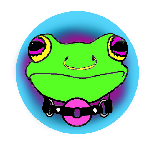 Frog Choker Stickers