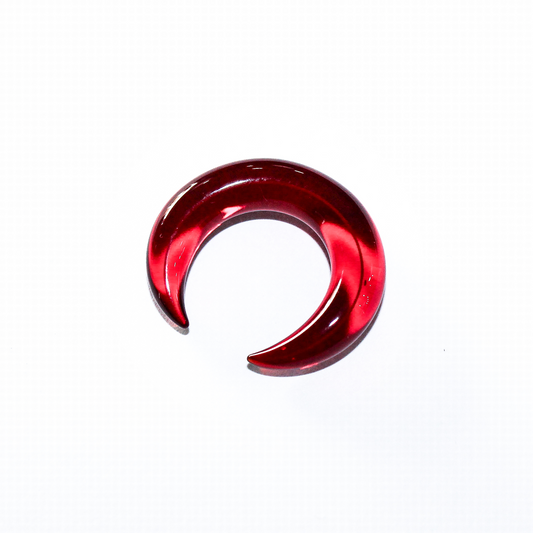 4G- Gorilla Glass Simple Septum Pincher - Ruby