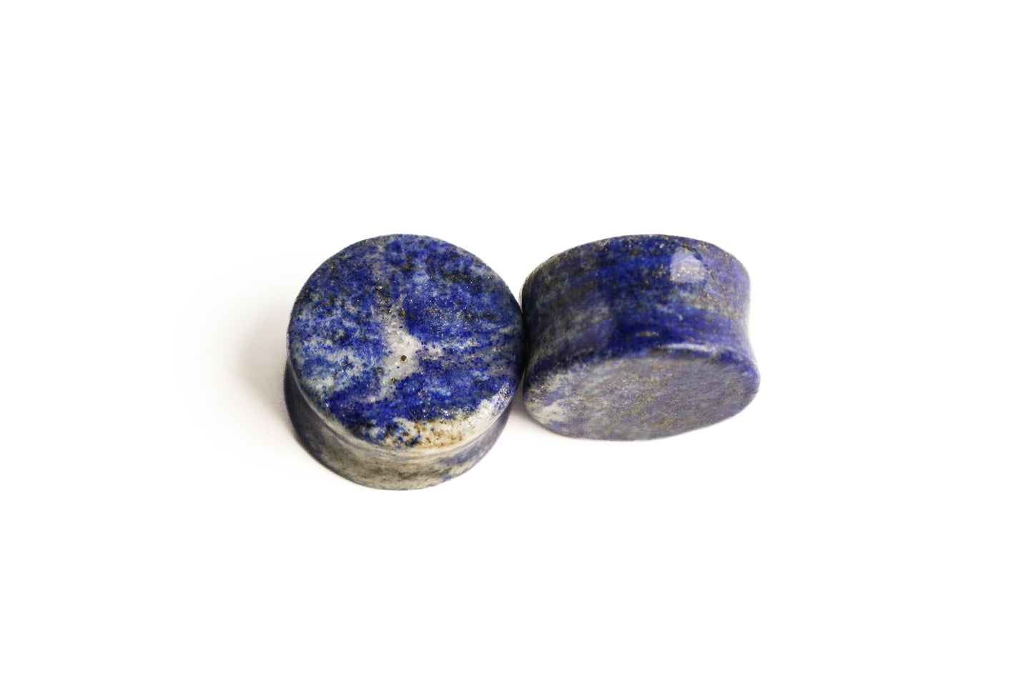 7/8" (22mm) - Lapis Lazuli Double Flare Plugs