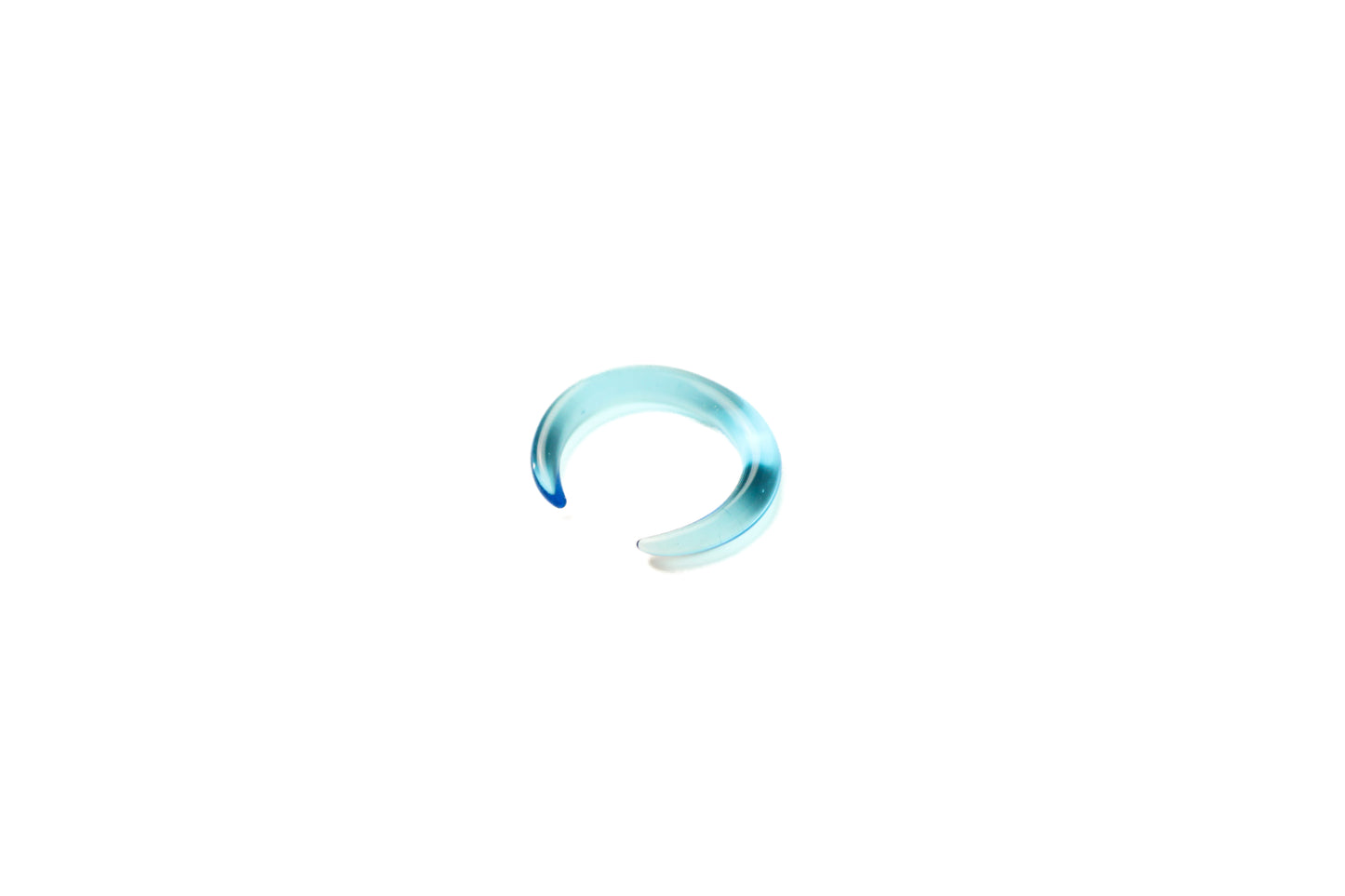 8G (3mm) - Gorilla Glass Simple Septum Pincher - Ocean - Custom size