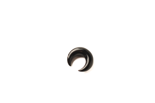 2G (6mm) - Gorilla Glass Simple Septum Pincher - Black
