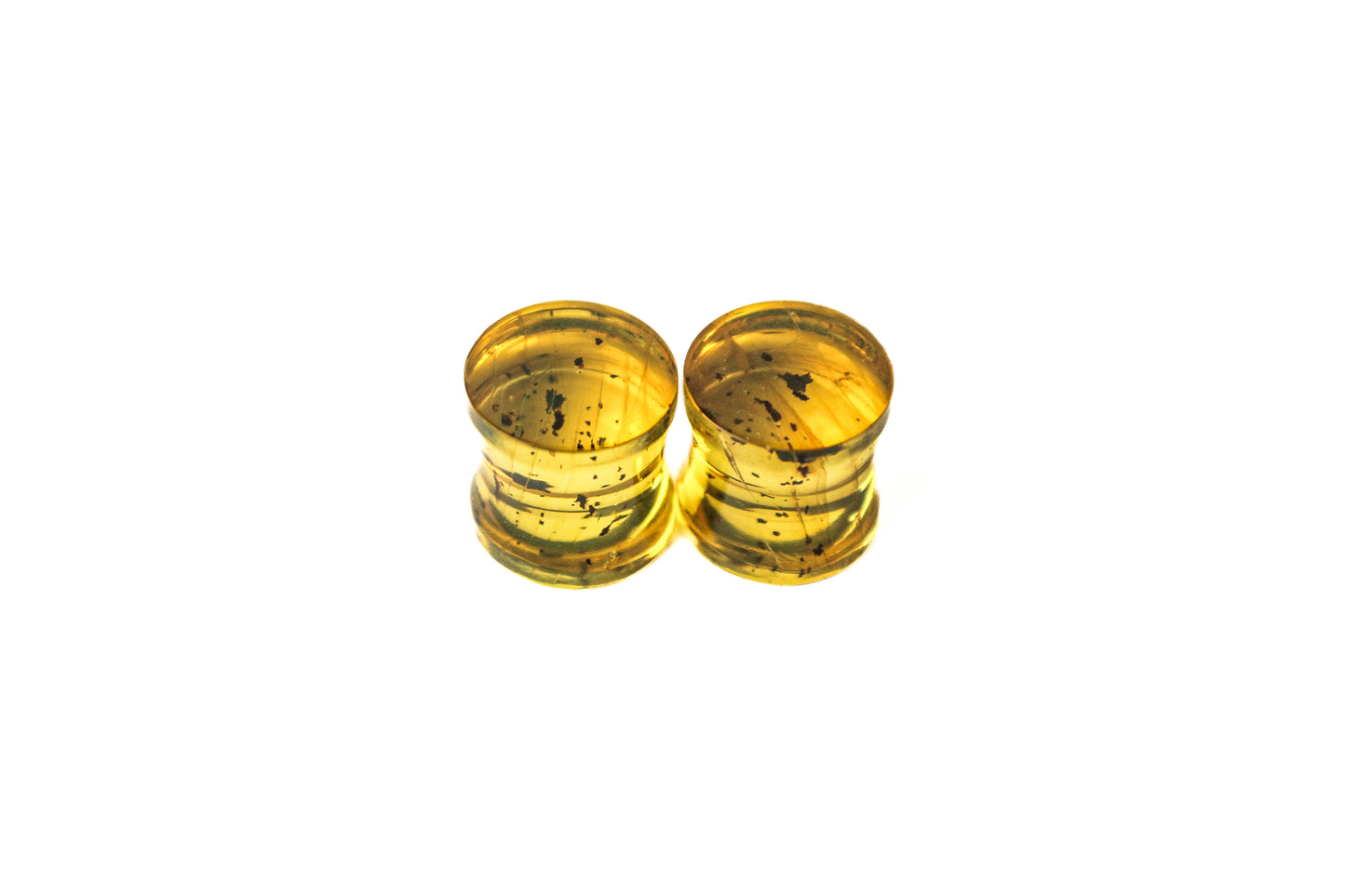1/2" - Chiapas Amber Double Flare Plugs