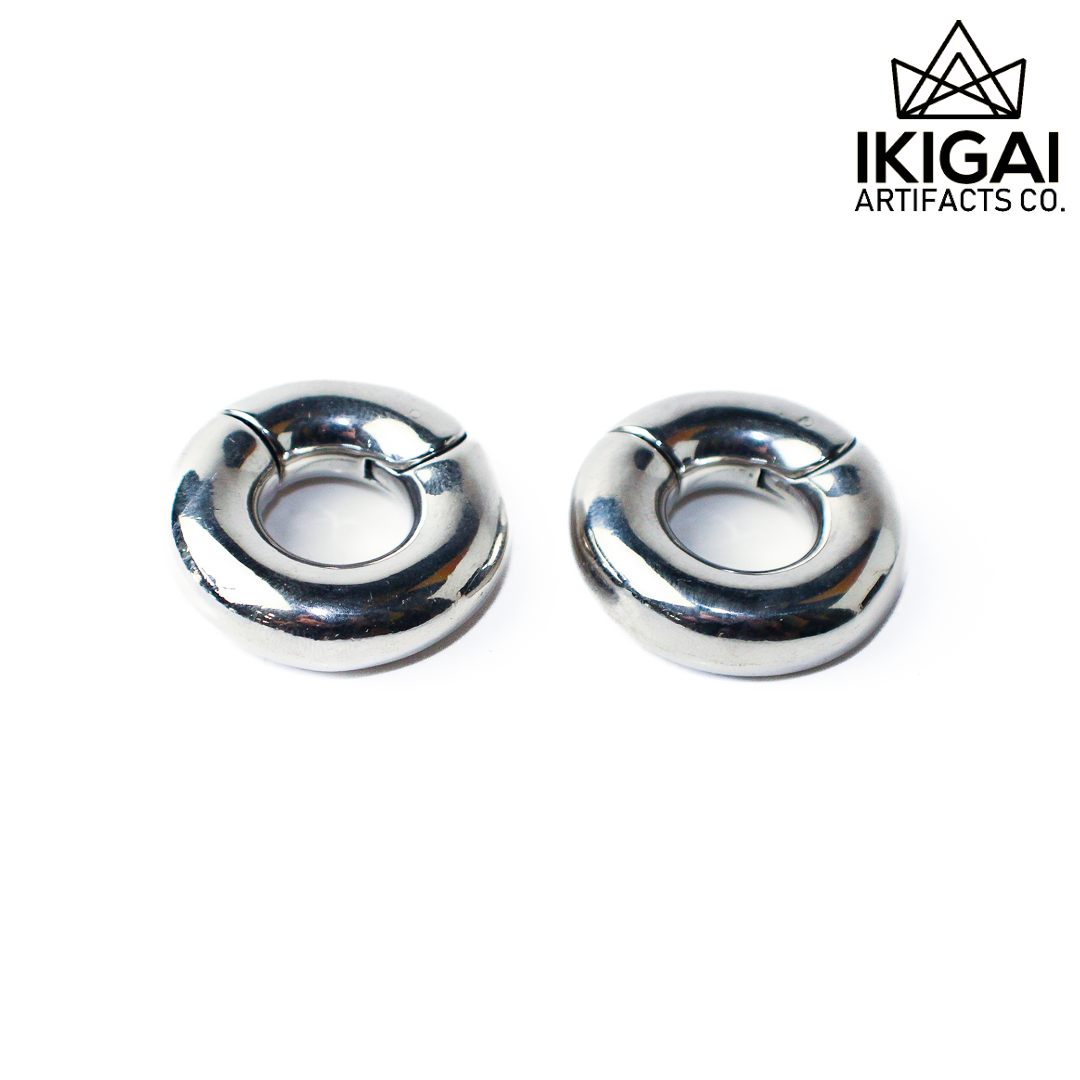 10mm+ Surgical Steel Hinged Ring